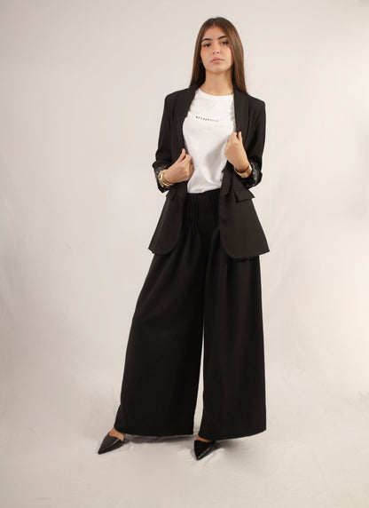 Pantalone con arricciature