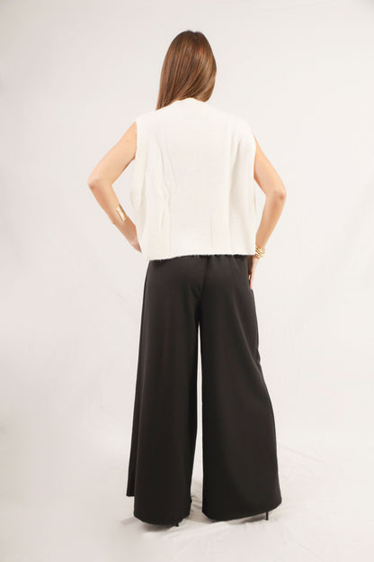 Pantalone con arricciature