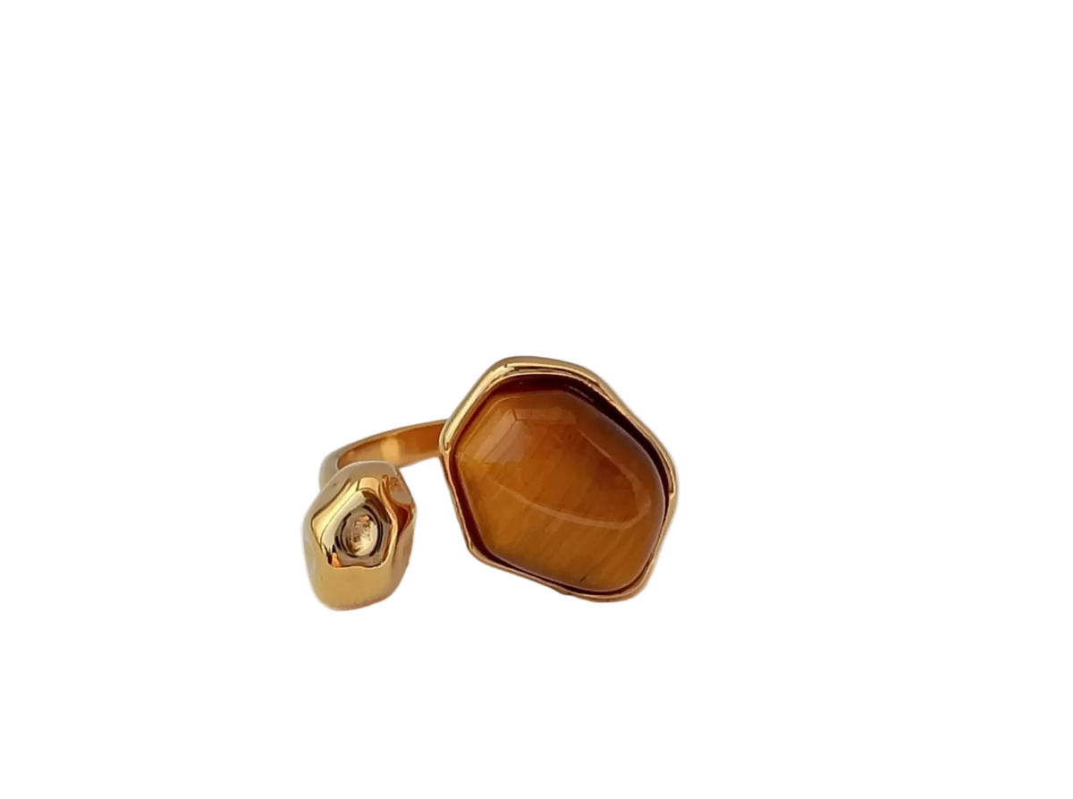 Anello occhio di tigre BY