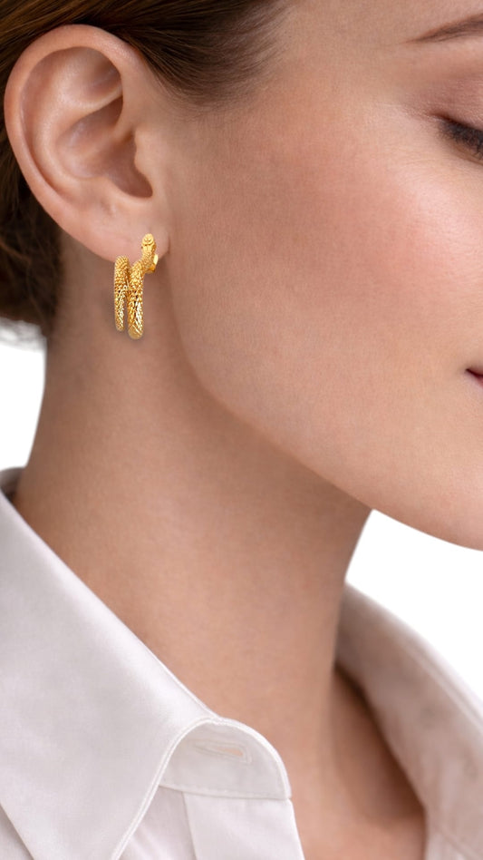 Orecchini Snake Beyourselfshop