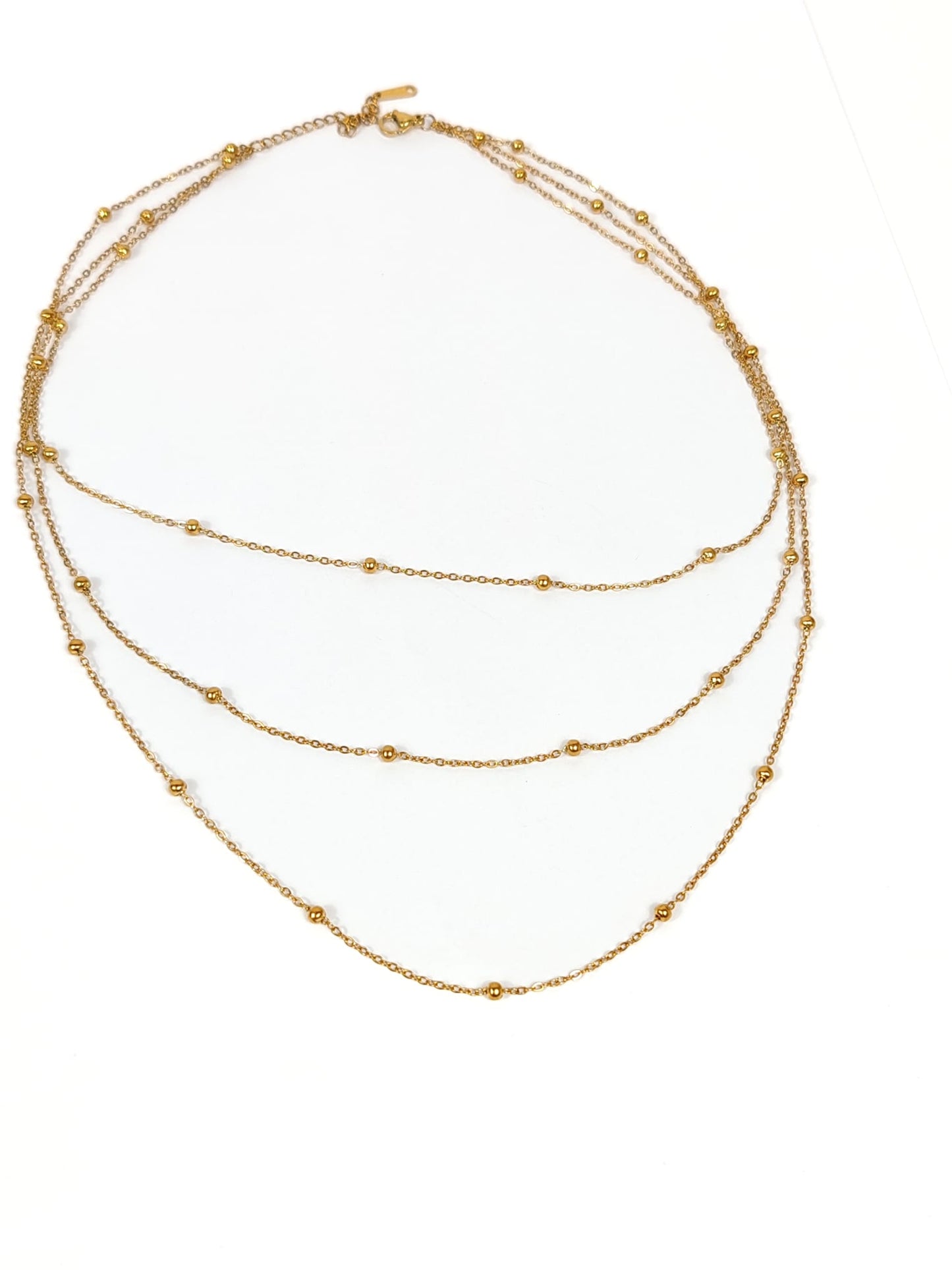 Collana triplo filo Beyourselfshop