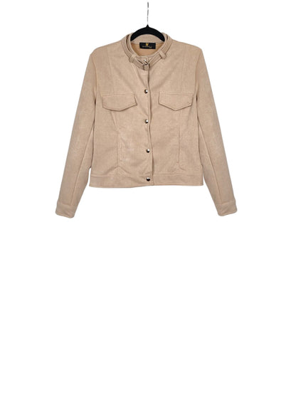 Scamosciato con bottoni