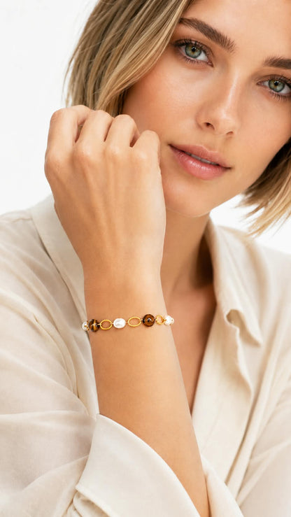 Bracciale occhio di tigre BY