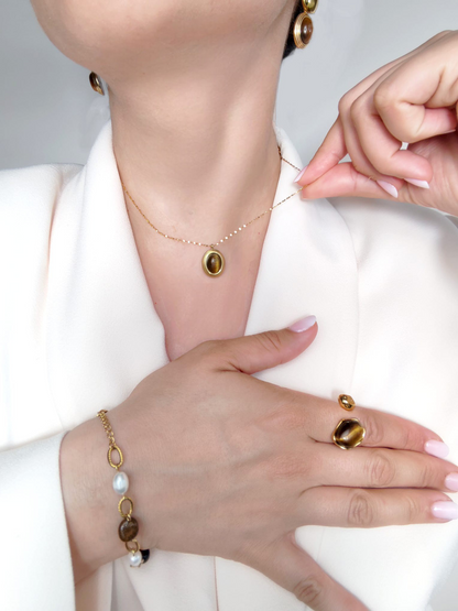 Collana occhio di tigre Beyourselfshop