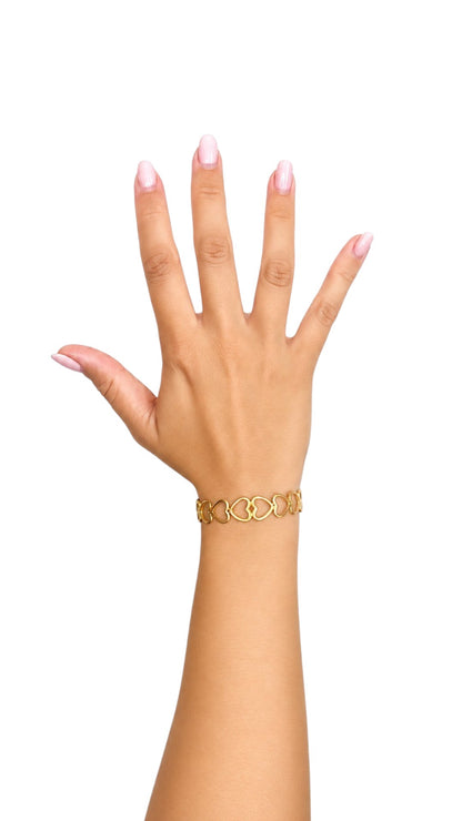 Bracciale cuore BY