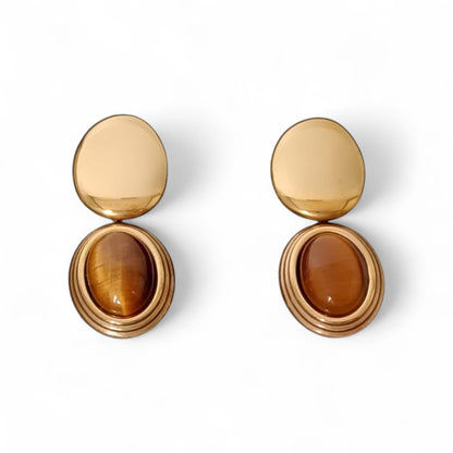 Orecchini occhio di tigre Beyourselfshop